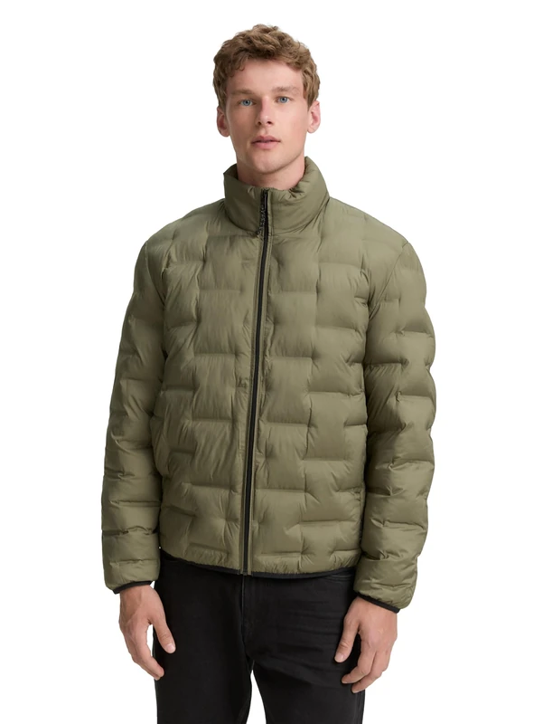 TOM TAILOR Denim Men's Jacket, 11848 Jungle Soil Green, L