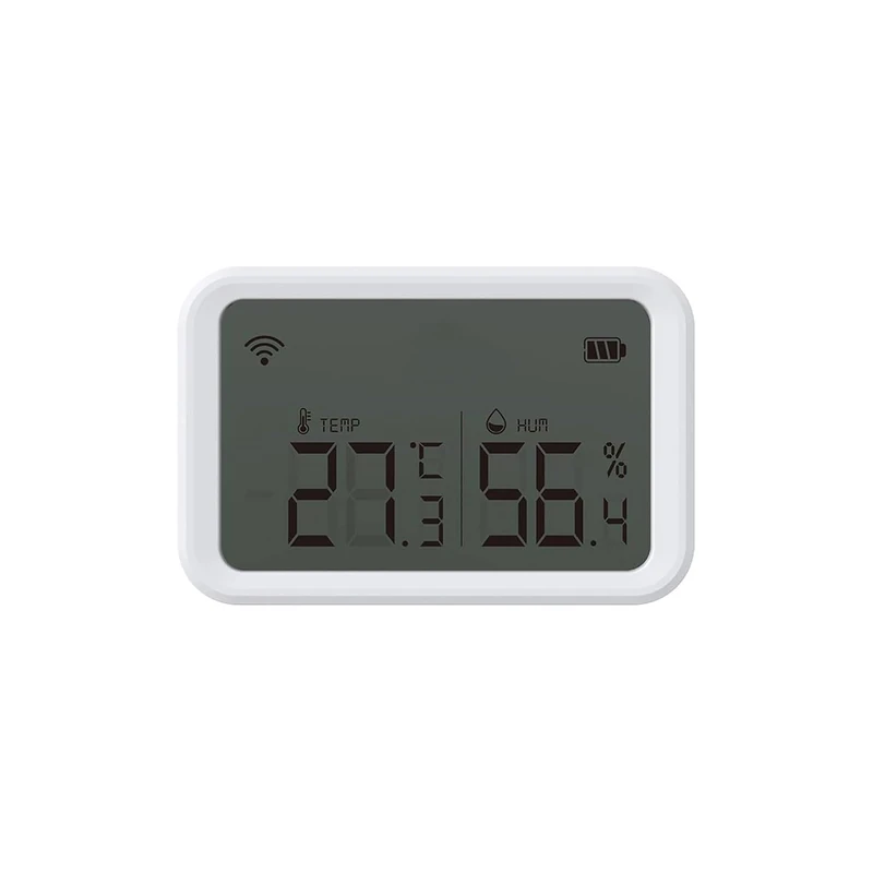 WiFi Temperature and Humidity Sensor, Real-time Monitoring, app alerts, Ideal for Environmental Monitoring in Homes and Offices. - Image 1