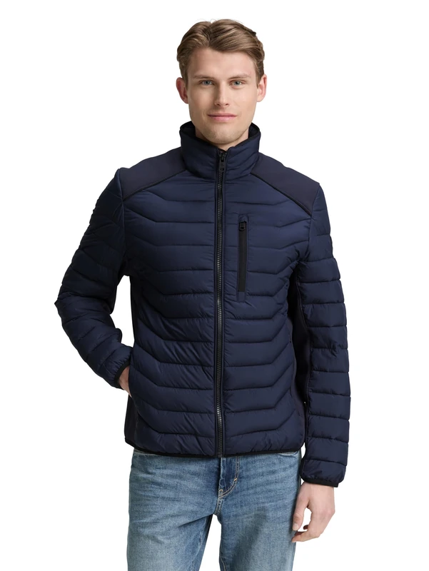TOM TAILOR Men's Jacket, 10668 - Sky Captain Blue, 3XL