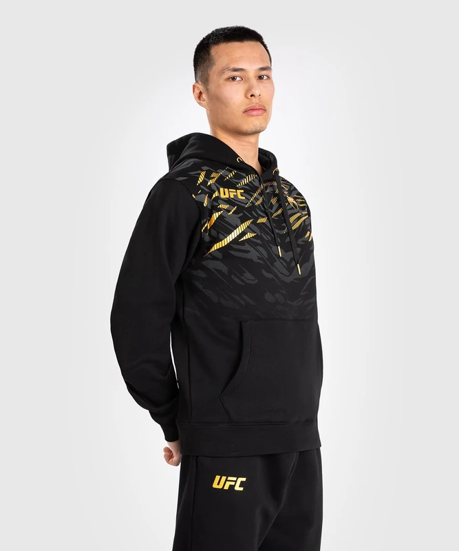 Venum UFC Fusion Men's Replica Pullover Hoodie - Champion - XL Black/Gold