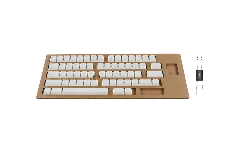HHKB Studio SNOW (White) Keycaps - Stamped/Printed complete set