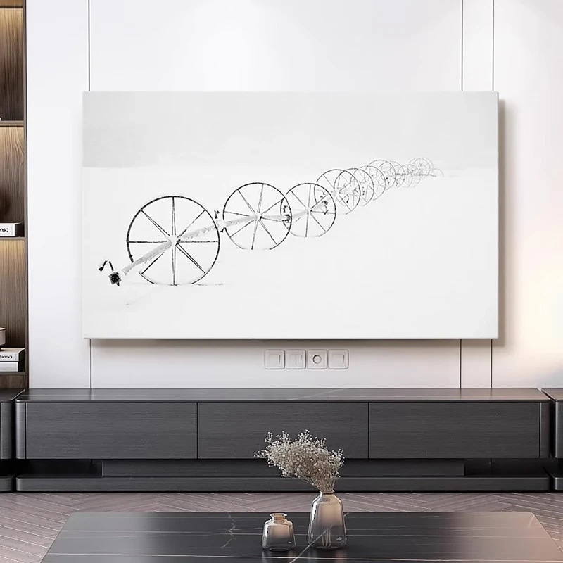 Snow Scene TV Dust Cover, 42""-100"" TV Covers Dust Cover Cloth LCD TV Display Decorative Paintings TV Display Protectors Art TV Screen Universal Dust Proof Protect TV Cover(Color:color16,Size:100in)
