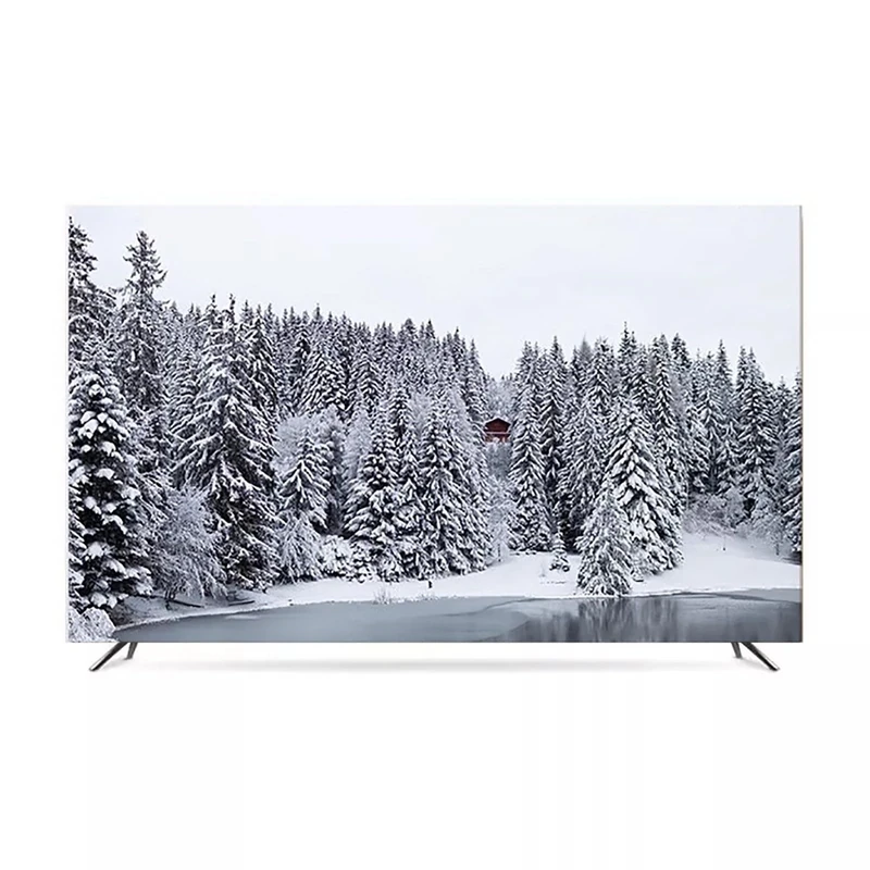 Snow Scene TV Dust Cover, 42""-100"" TV Covers Dust Cover Cloth LCD TV Display Decorative Paintings TV Display Protectors Art TV Screen Universal Dust Proof Protect TV Cover(Color:color23,Size:100in)