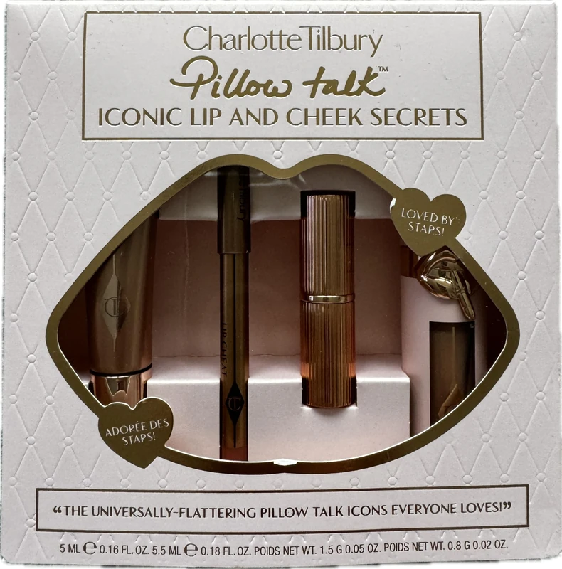 Charlotte Tilbury Pillow Talk Lip & Cheek Set - Plumpgasm & Glow