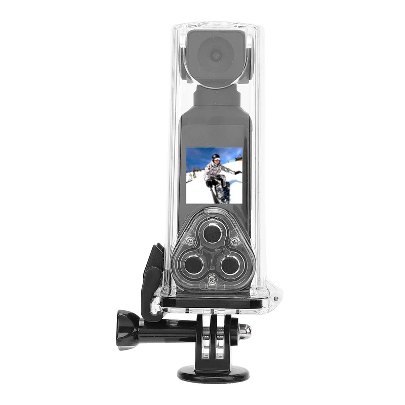 KKPLZZ Sports Camera 5K 30FPS HD Vlog Video Filming Action Cam 270 Degree Rotatable 1.33in Screen WIFI Control Outdoor Riding