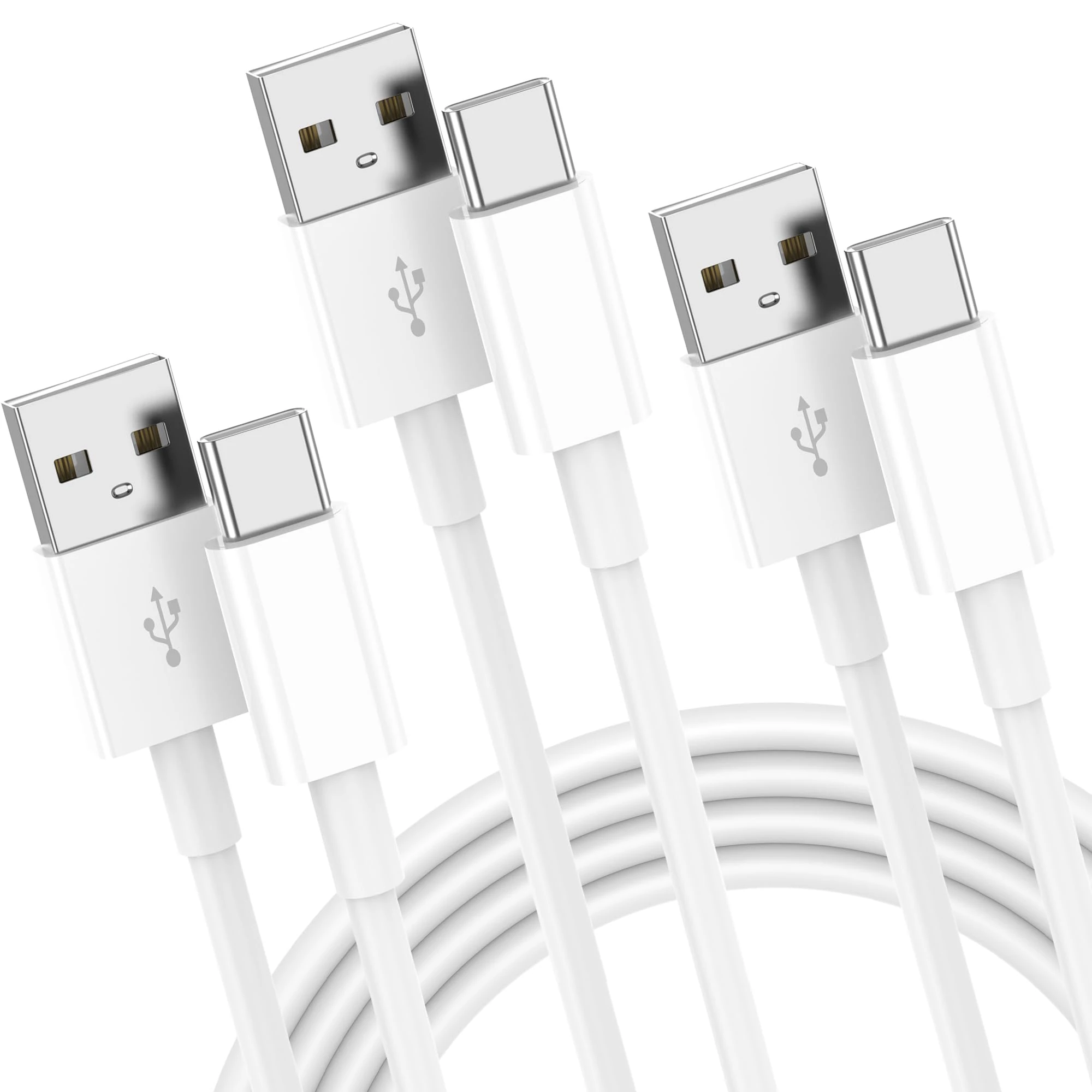 VNSMABIIT 3-Pack 2M USB C Cable