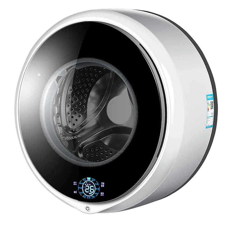 Vented Tumble Dryer, 1400W Tumble Dryer Wall Mounted, Freestanding Front Load Compact Tumble Dryer, 3.2KG Tumble Dryer, Washing and Drying Machine, for Apartment, Home, Dorm