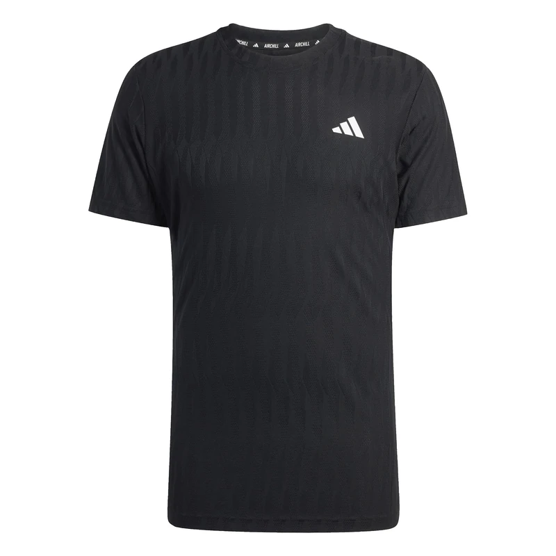adidas Men's Tennis Climacool+ AIRCHILL FREELIFT T-Shirt, Black, S