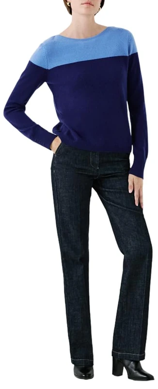 Caroll Straight Fit Jumper Dark Blue