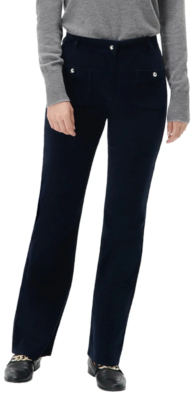 Caroll Bootcut Trousers Navy