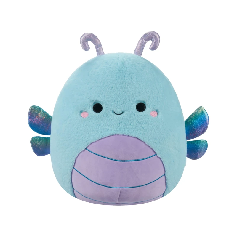 Squishmallows Squishmallow Plush Toy FuzzAMallows Heather the Dragonfly 40 cm Cuddly Toys Original 2024