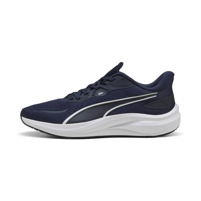 PUMA Unisex Skyrocket LITE 2 Road Running Shoe, Navy White Black, 8 UK