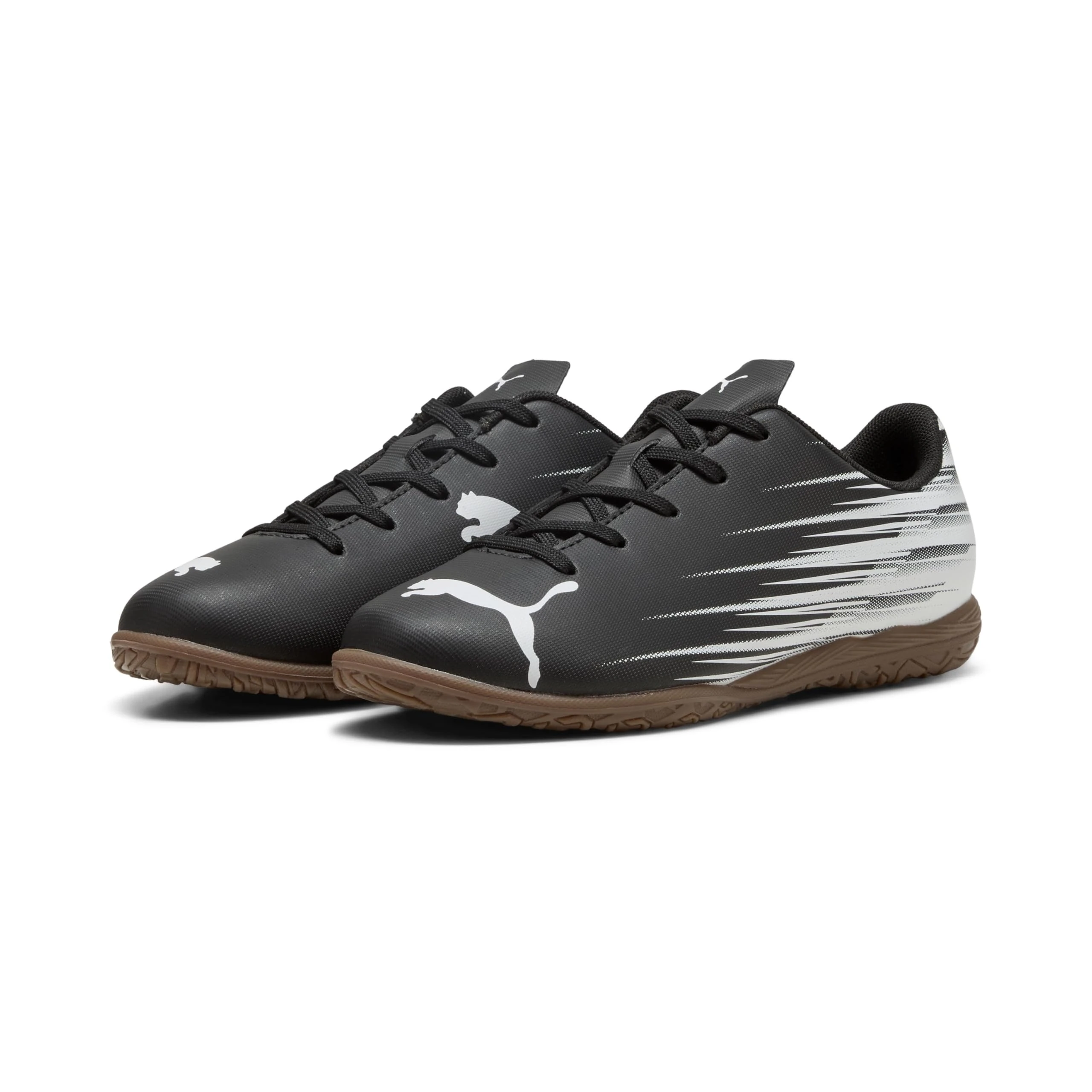 PUMA ATTACANTO II IT JR Soccer Shoe, Black White, 3.5 UK