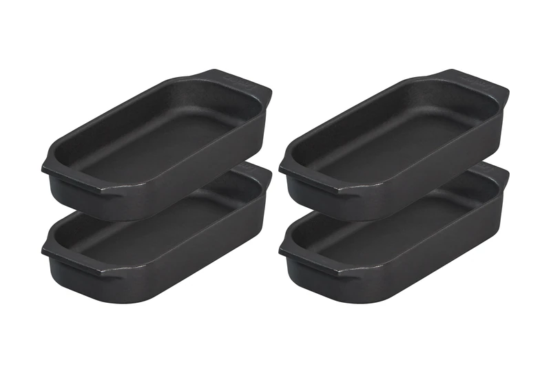 Enders Tapas Bowls Set of 4 - Enamelled Cast Iron - Black