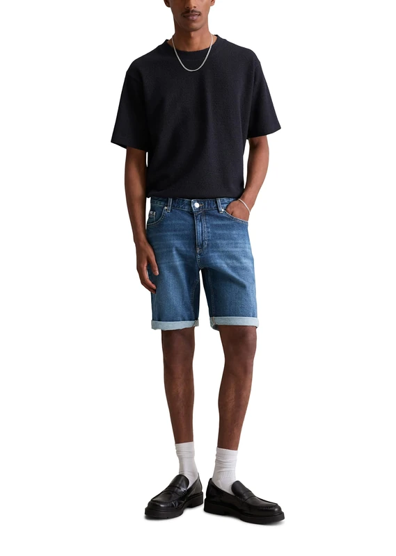 Marc OߴPolo Denim Men's Denim Shorts with Stretch, Blue (Medium Blue Multi 05), 31 - Image 1