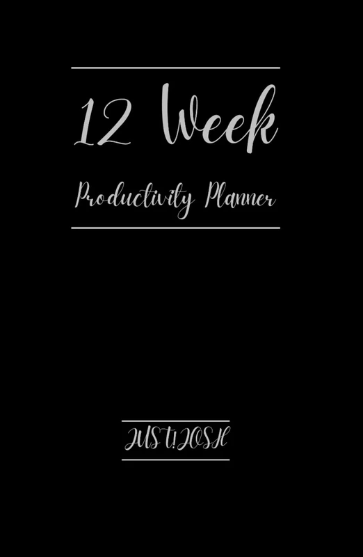 12 Week Productivity Planner