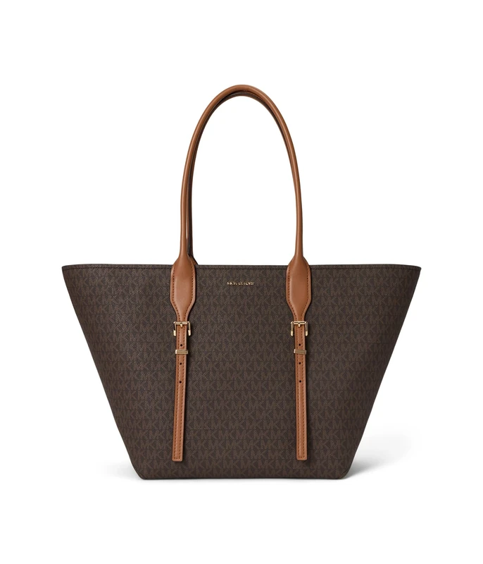 Michael Kors 30R5G9OT7B-252 LG BUCKLE TOTE Female BRN/ACORN Size One Size
