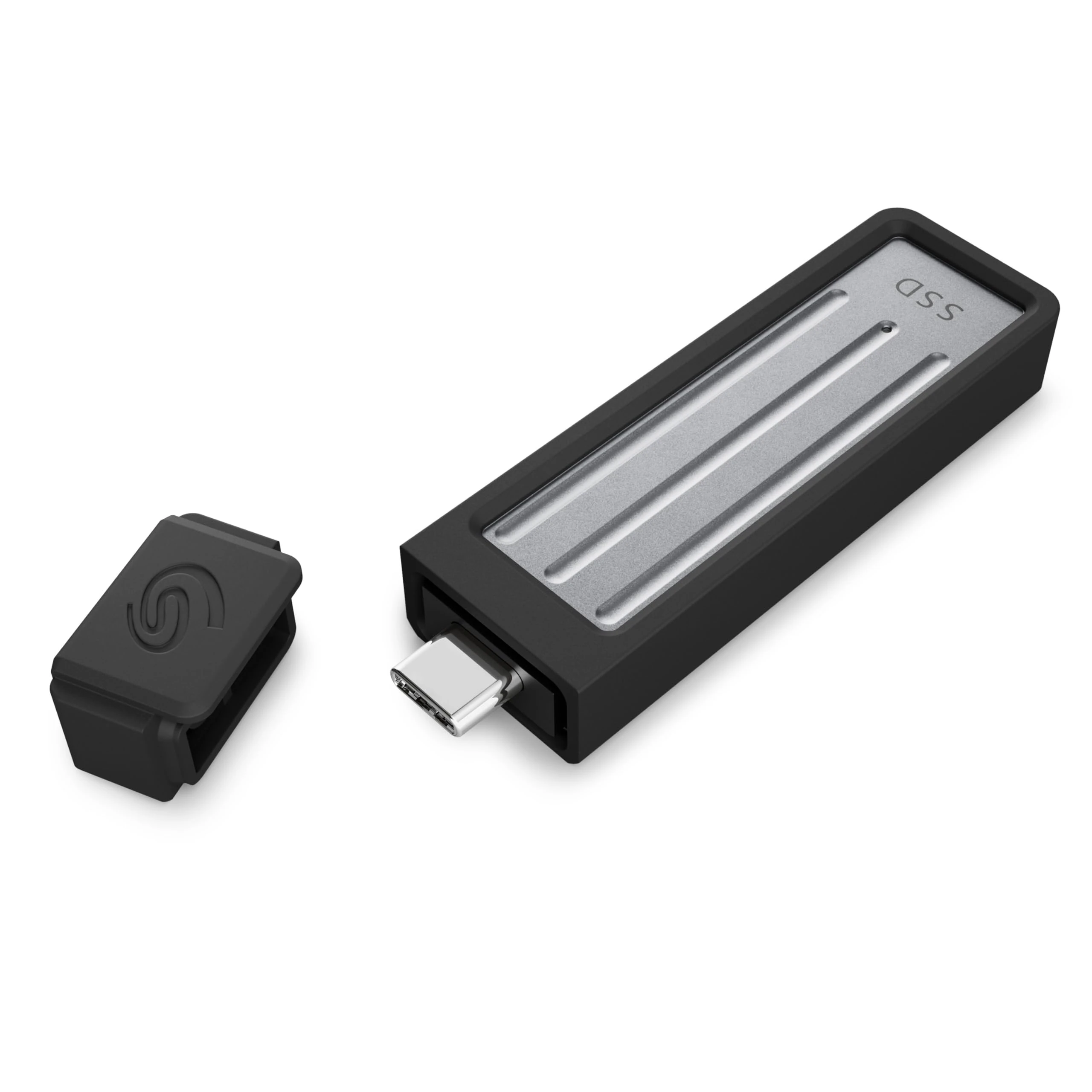 Seagate Ultra Compact 2TB SSD extern, 1000MB/s, USB 3.1 Typ C, Dark Blue, Data Rescue Service (STMX2000400)