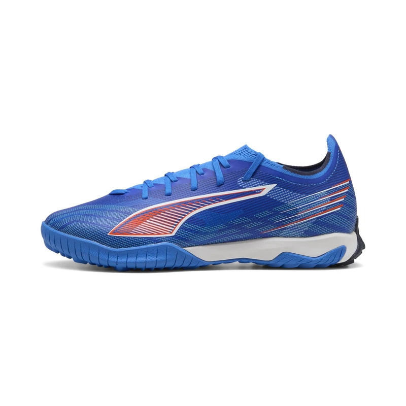 PUMA Unisex Ultra 6 Match Turf Football Boots, Ultra Blue-PUMA White-Glowing Red, 6 UK