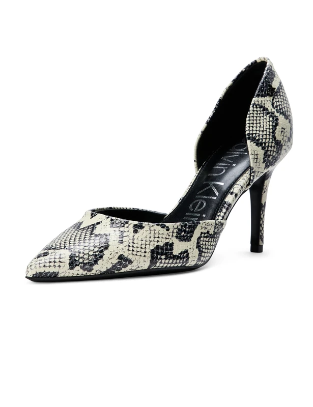Calvin Klein Women's Gloria, Black/White Snake 005, 7 UK
