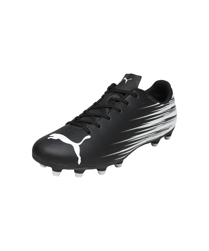 PUMA Men's ATTACANTO II Firm Ground/Artifical Ground Football Boots, PUMA Black-PUMA White, 8.5 UK