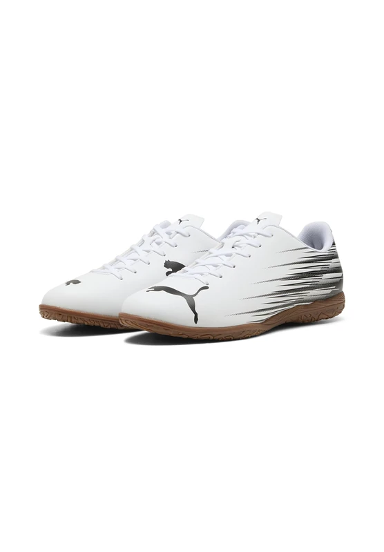 PUMA Men's ATTACANTO II IT Soccer Shoe, White Black, 10.5 UK