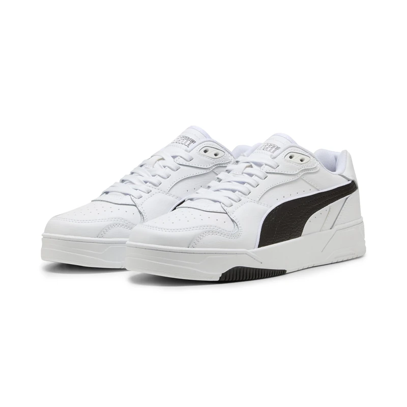 PUMA Unisex RBD Break Low Sneaker, White Black, 11 UK