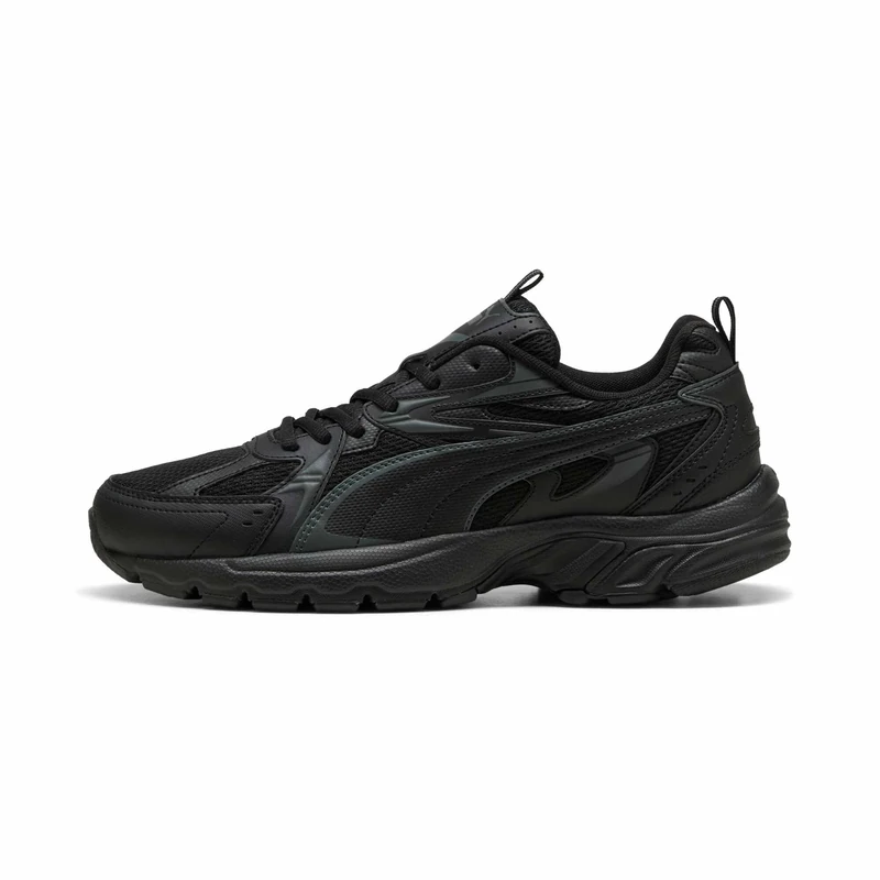 PUMA Unisex MILENIO TECH Sneaker, Black-Shadow Gray, 8.5 UK - Image 1