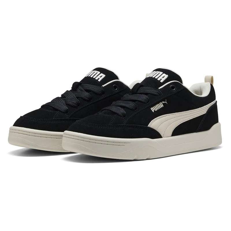 PUMA Unisex Park Lifestyle RAW Sneaker, Black-Alpine Snow, 10.5 UK