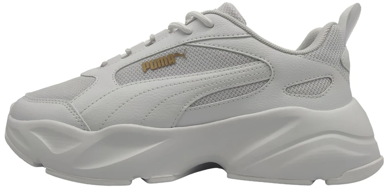 PUMA Women's Cassia 2.0 Sneaker, White Gold White, 6.5 UK
