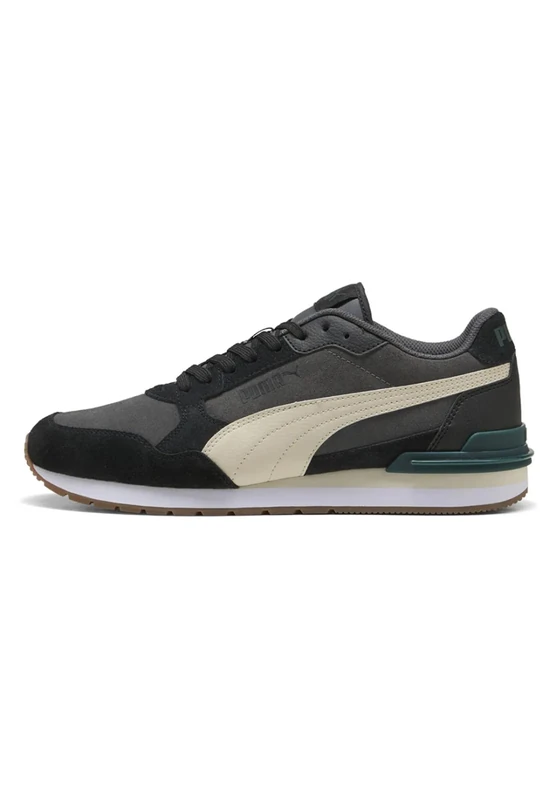 PUMA Unisex ST Runner v4 SD Sneaker, Dusky Gray-Alpine Snow-PUMA Black, 4 UK