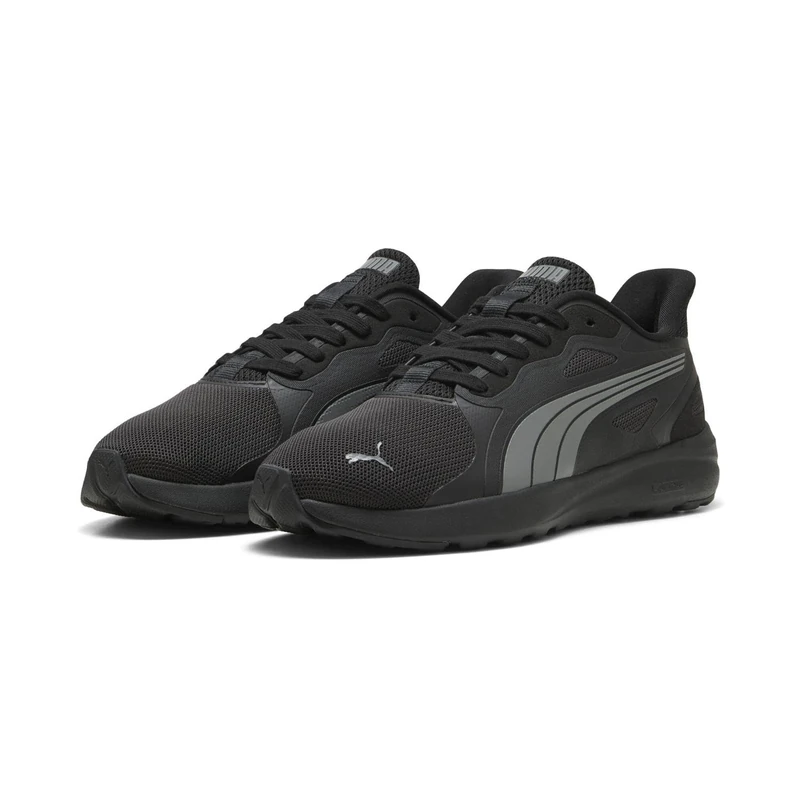 PUMA Unisex SOFTRIDE Cosmic Street SLIPTECH Sneaker, Black-CAST Iron, 10.5 UK