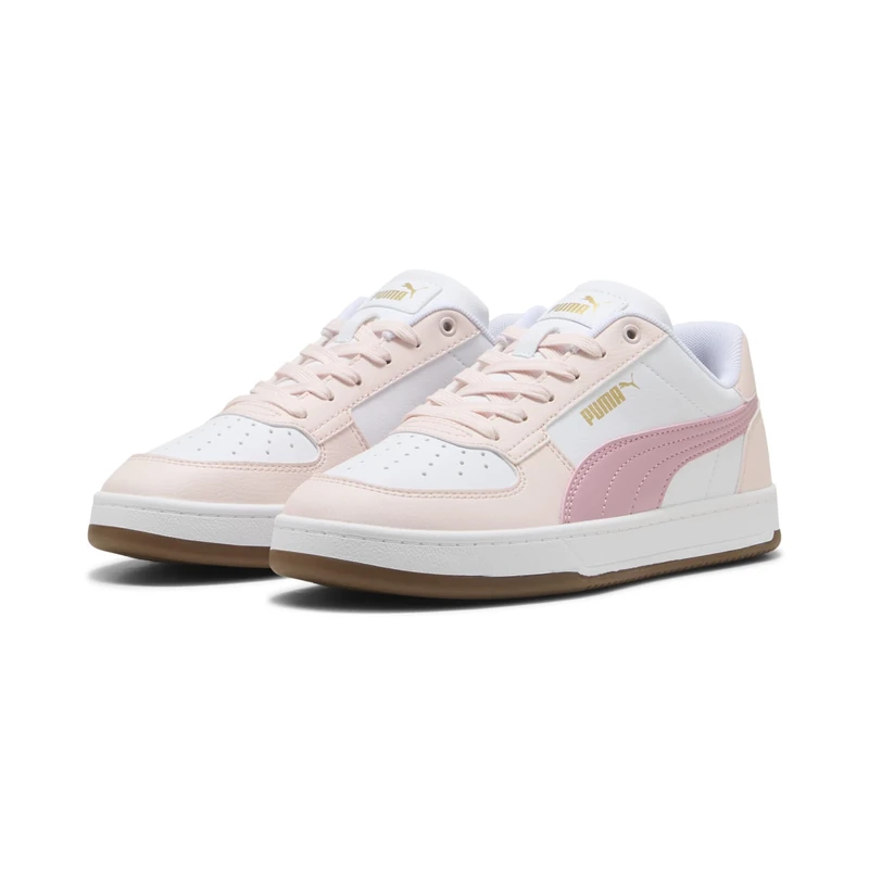 PUMA Unisex Caven 2.0 Trainers, PUMA White-Poised Pink-Gum, 12