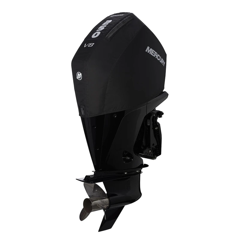 Mercury 8M0228520 4.6L V8 250hp Outboard Vented Splash Cover, Black