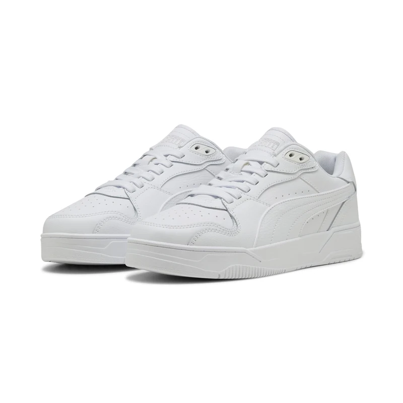 PUMA Unisex RBD Break Low Sneaker, White-Cool Light Gray Black, 3.5 UK