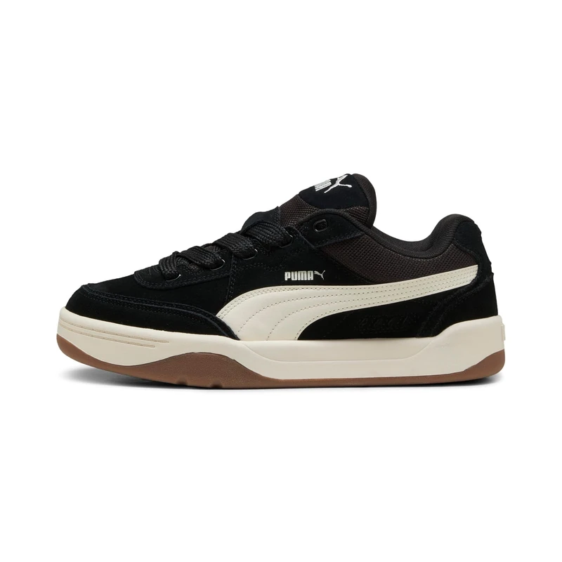 PUMA Unisex Park Lifestyle SK8 SD Sneaker, Black-Frosted Ivory, 7.5 UK