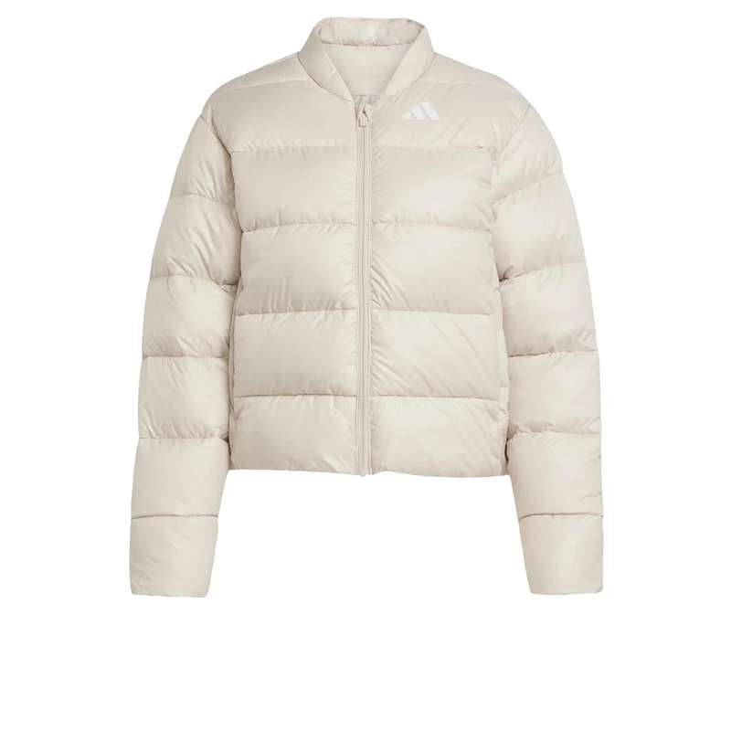 adidas Women's Essentials CLIMAWARM Synthetic Down Puffer Jackets, Wonder Alumina, L
