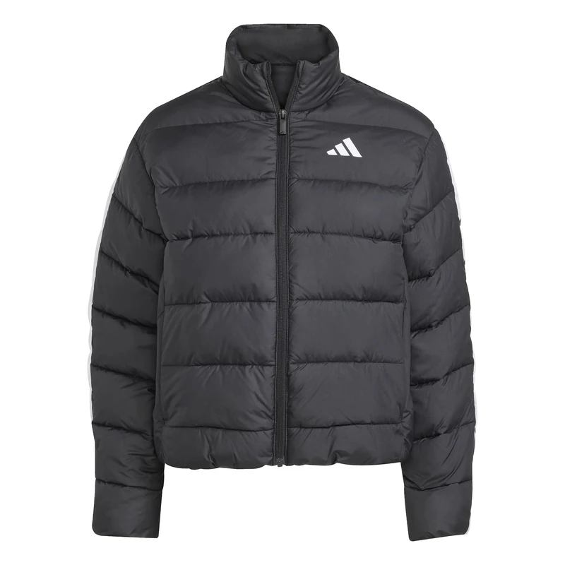 adidas Women's Essentials CLIMAWARM 3 Stripes Synthetic Down Jackets, black, L