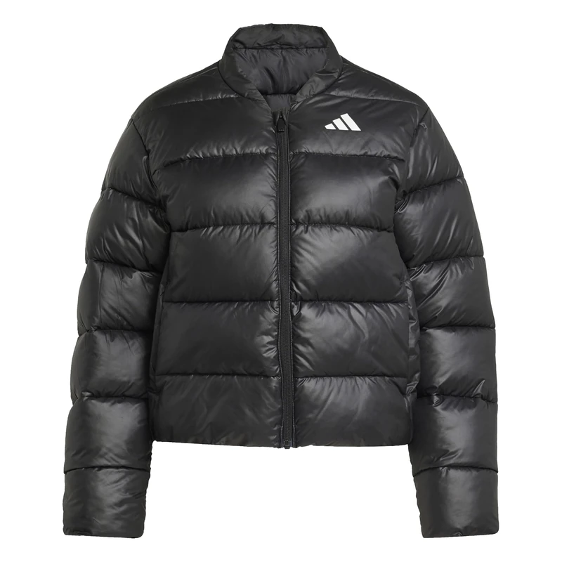 adidas Women's Essentials CLIMAWARM Synthetic Down Puffer Jackets, Black, XS
