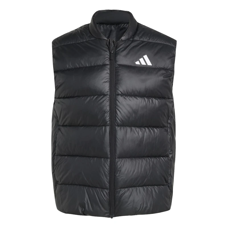 adidas Men's Essentials CLIMAWARM Synthetic Down Puffer Vests, black, S