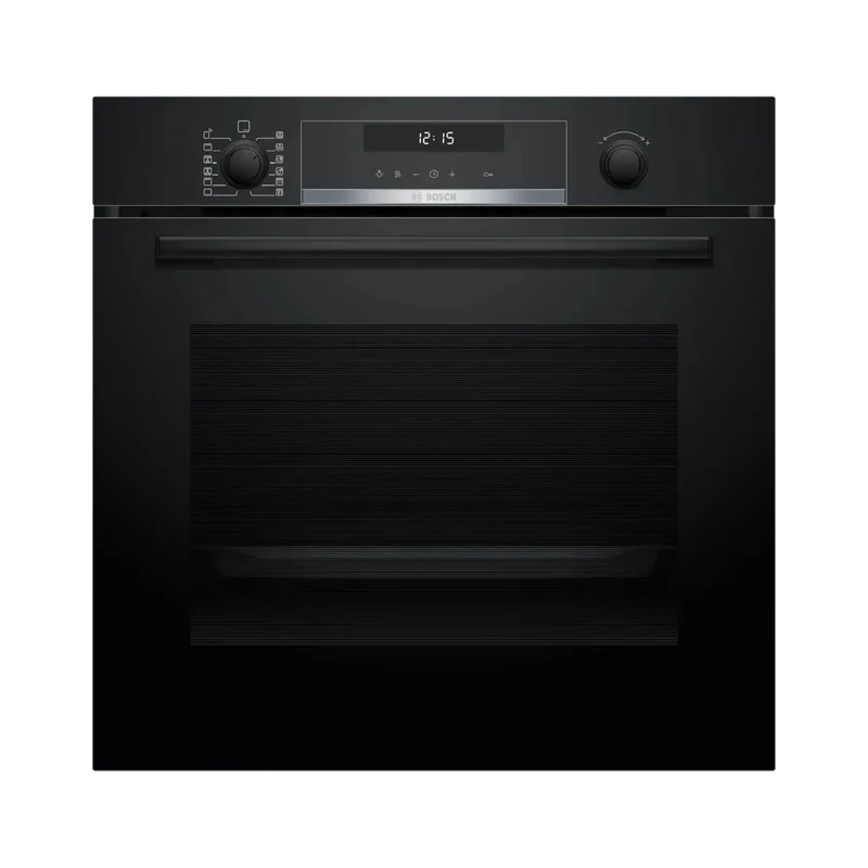 Bosch - Pyrolytic Multifunction Oven, Series 6, 60 cm. wide, Home Connect, AirFry, Black, HBG578EB7