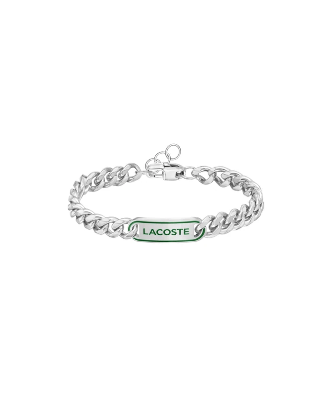 Lacoste Men's DISTRICT Collection Chain Bracelet in Stainless Steel - 2040224