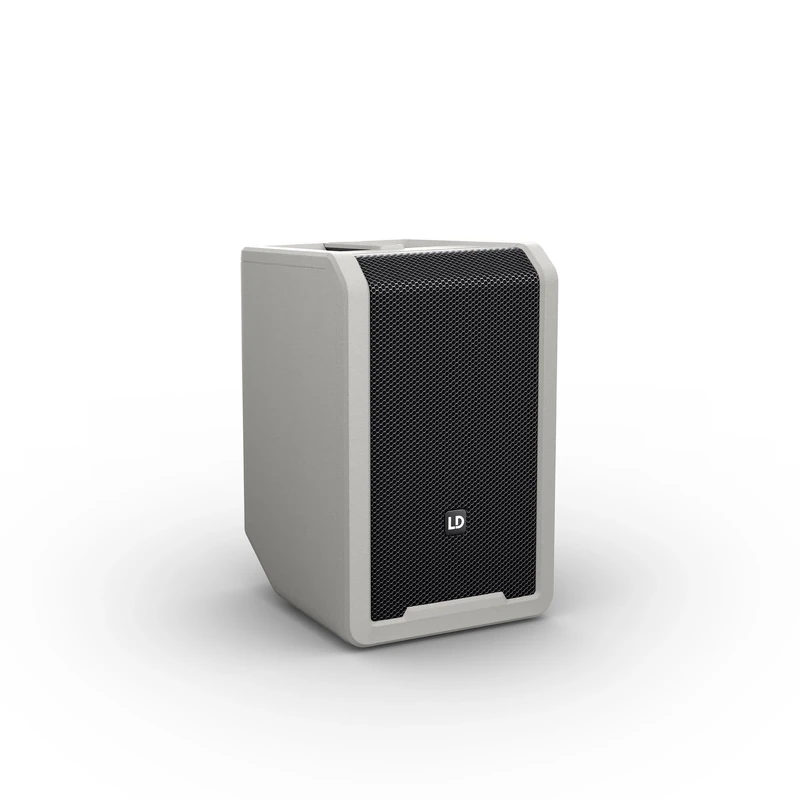 LD Systems ANNY 8 Portable battery-powered Bluetooth PA loudspeaker with mixerUrban Grey