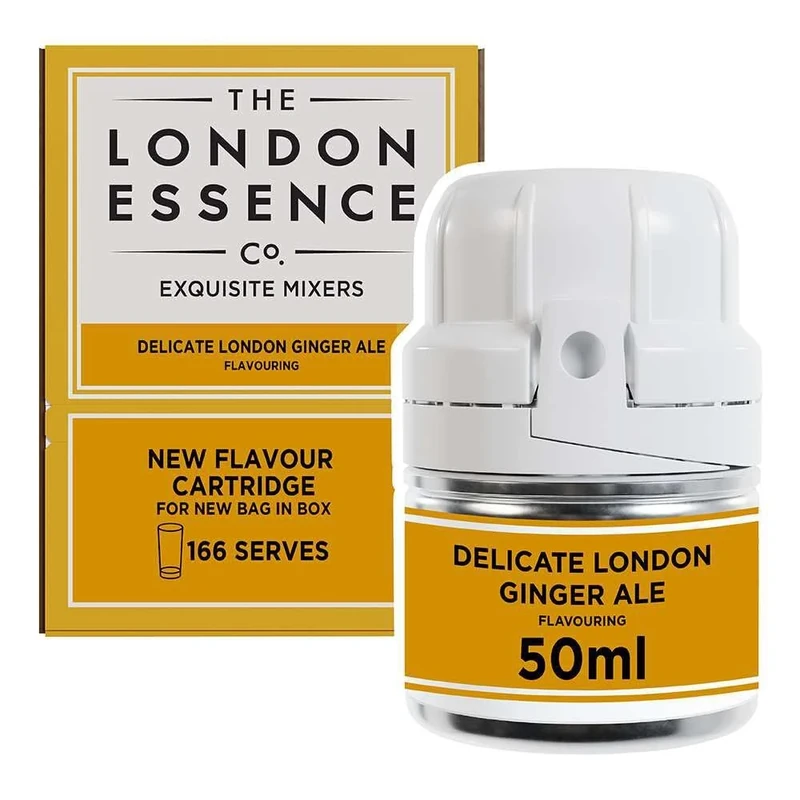 THE LONDON ESSENCE CO. Freshly Infused Delicate Ginger Ale Cartridge 50ml