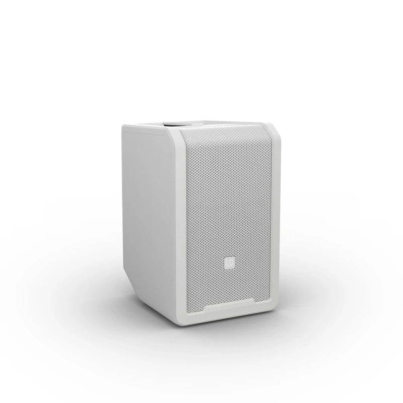 LD Systems ANNY 8 Portable battery-powered Bluetooth PA loudspeaker with mixer Pure White