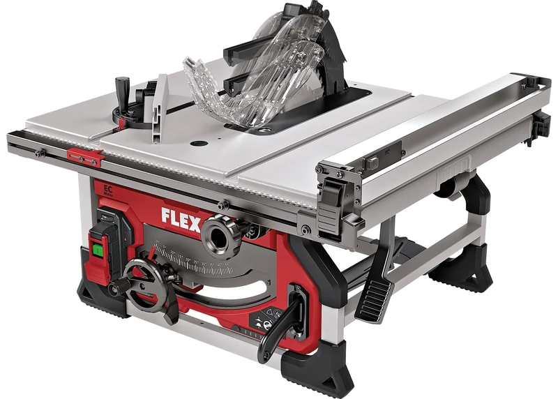 Flex Cordless Table Saw 18 V TS 92 18-EC (LED Light, Continuous Angle Adjustment, with Chip Catcher Bag, EC Motor) 532591