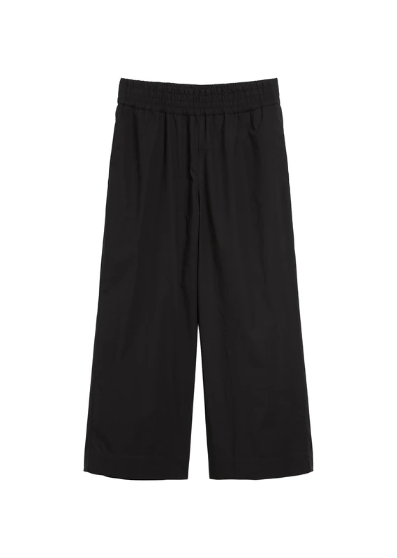 Marc OߴPolo Denim Women's Culottes with Elasticated Waist, Black (Black), L