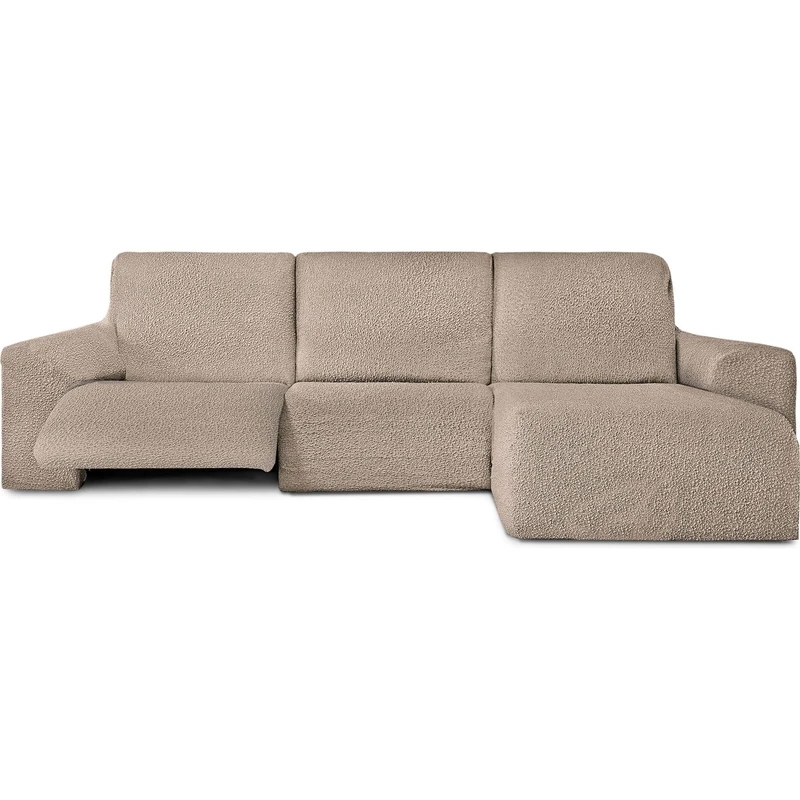 ECOMMERC3 | Chaiselong Sofa Cover Short Right Arm with Relaxation Bi-elastic - Super Elastic Mink Chaiselong Sofa Cover, Breathable and Support Foams - Image 1