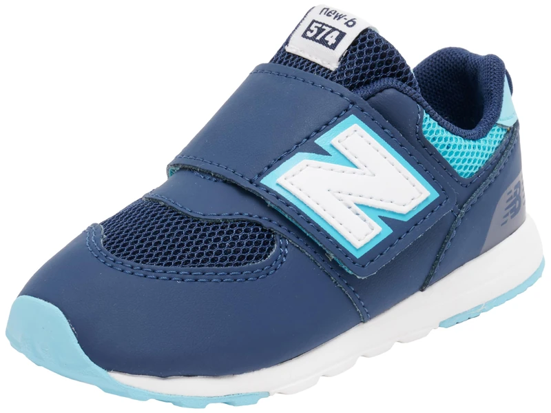 New Balance Boys 574 Sneaker, Nb Navy, 9.5 UK