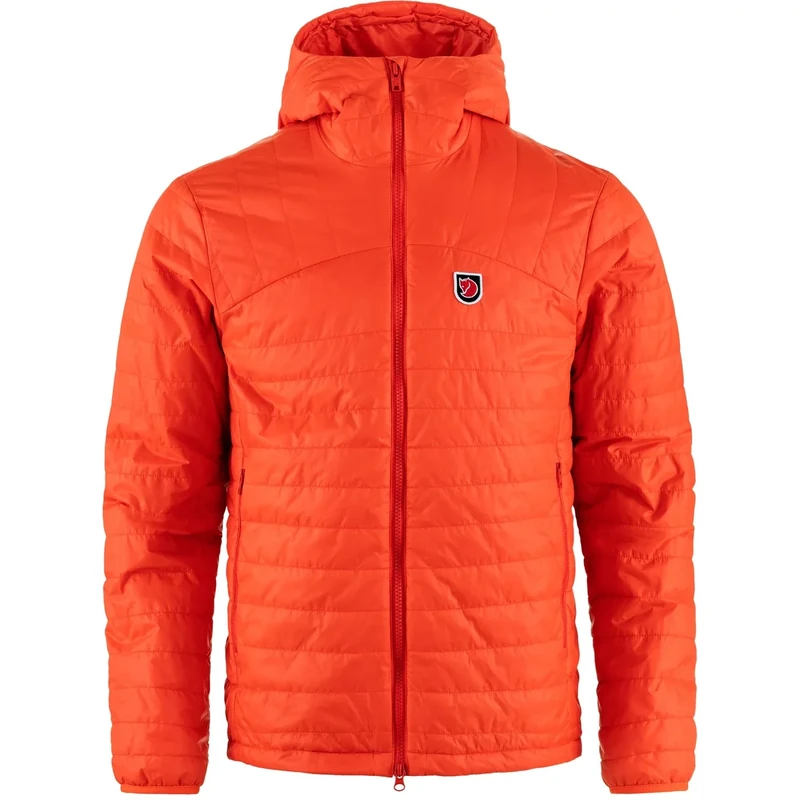 FJALLRAVEN 12500157-214 Expedition X-Lätt Hoodie M Sweatshirt Men's Flame Orange Size S